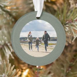 Klassisches Foto Ornament
