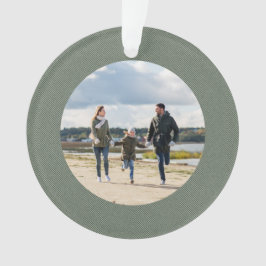 Klassisches Foto Ornament