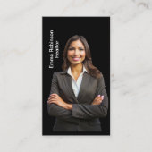 Klassisches Foto Real Anwesen Business Cards Visitenkarte (Vorderseite)