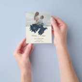 Klassisches Foto Save the Date Einladung Flyer (Gruppe)