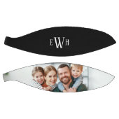 Klassisches Foto und Monogramm Basketball (Panele)