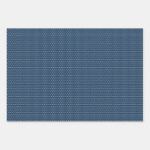 Klassisches französisches Blumenmuster des Shabby  Geschenkpapier Set (Vorderseite 3)