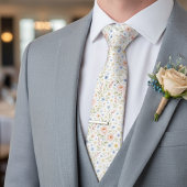 Klassisches französisches Blumenmuster des Shabby  Krawatte