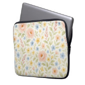 Klassisches französisches Blumenmuster des Shabby  Laptopschutzhülle (Vorderseite Links)