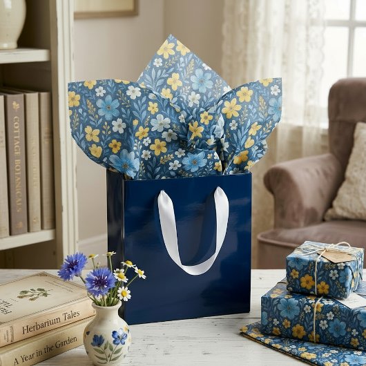 Klassisches französisches Blumenmuster des Shabby  Seidenpapier