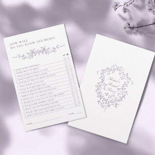 Klassisches französisches Lavendel-Brautabschiedss