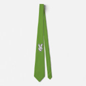 Klassisches Friedenshand-Symbol-Icon Krawatte (Vorderseite)
