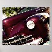 Klassisches Frisierte Auto Poster (Vorne)