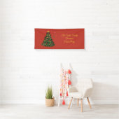 Klassisches Frohe Weihnachten Banner (Insitu)