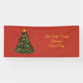 Klassisches Frohe Weihnachten Banner