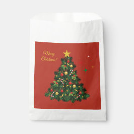 Klassisches Frohe Weihnachten Geschenktütchen