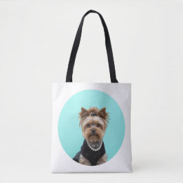 Klassisches Frühstücksposter Yorkshire Terrier Yor Tasche