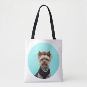 Klassisches Frühstücksposter Yorkshire Terrier Yor Tasche