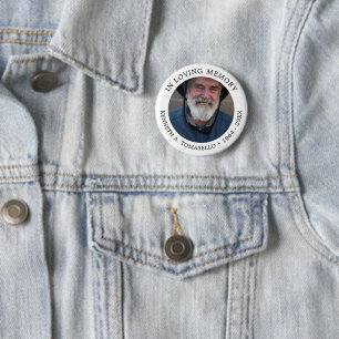 Klassisches Funeralien-Andenken Button