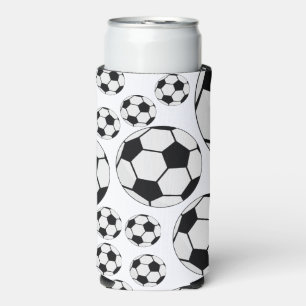 Klassisches Fußballgrafik Traditioneller Sportfan Selters Dosenkühler