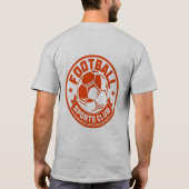Klassisches Fußballteam-Logo T-Shirt (Rückseite)