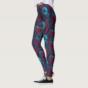 Klassisches Gänseblümchen-Blütenblatt-Training Gew Leggings