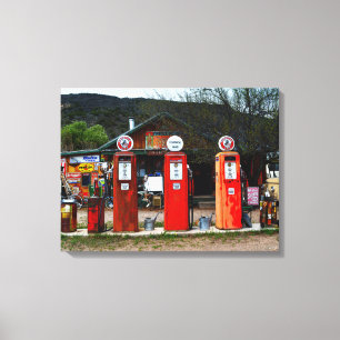 Klassisches Gasmuseum, New Mexico Leinwanddruck