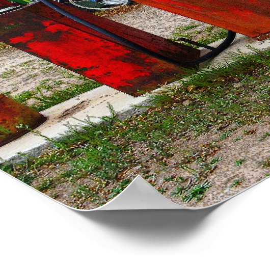 Klassisches Gasmuseum, New Mexico Poster (Ecke)