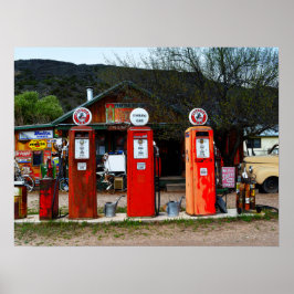 Klassisches Gasmuseum, New Mexico Poster