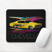 Klassisches Gelb Mousepad (Mit Mouse)