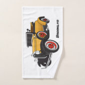 Klassisches gelbes Auto 1931 Badhandtuch Set (Handtuch)
