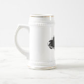 Klassisches gelbes Auto 1931 Bierglas (Links)