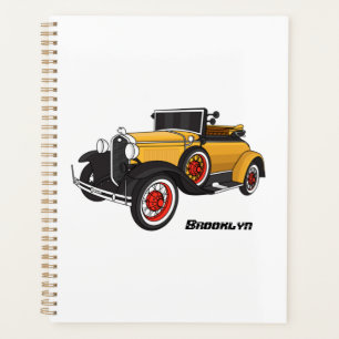 Klassisches gelbes Auto 1931 Planer