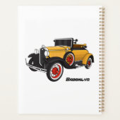 Klassisches gelbes Auto 1931 Planer (Rückseite)
