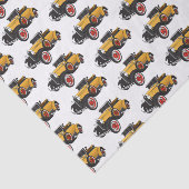 Klassisches gelbes Auto 1931 Seidenpapier (Ausschnitt)