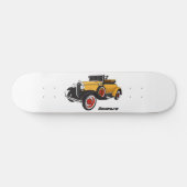 Klassisches gelbes Auto 1931 Skateboard (Horizontal)