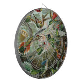 Klassisches Gemälde von Kolibri Dartscheibe (Vorderseite Links)