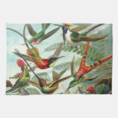 Klassisches Gemälde von Kolibri Handtuch (Horizontal)