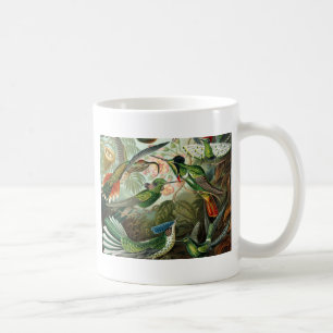 Klassisches Gemälde von Kolibri Kaffeetasse