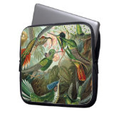 Klassisches Gemälde von Kolibri Laptopschutzhülle (Vorderseite Links)