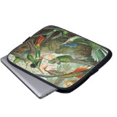 Klassisches Gemälde von Kolibri Laptopschutzhülle (Vorne Knopf)