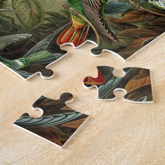 Klassisches Gemälde von Kolibri Puzzle (Seite)