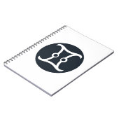 Klassisches Gemini Symbol Notizblock (Linke Seite)