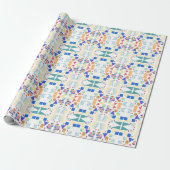 Klassisches geometrisches abstraktes Muster der 19 Geschenkpapier (Ungerollt)