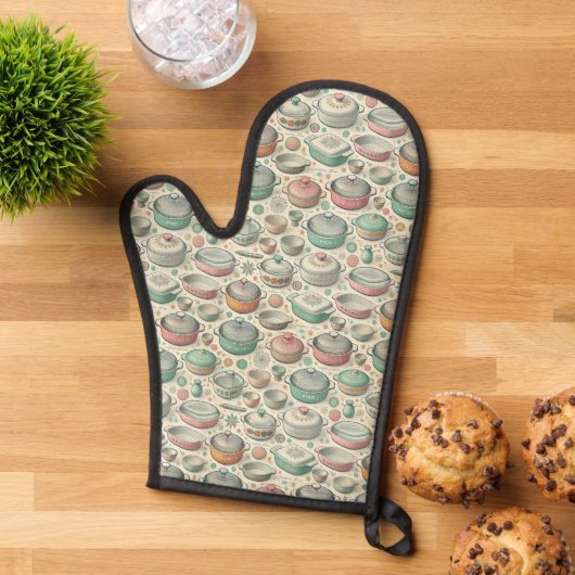 Klassisches Gericht Ofenhandschuh (Oben unten)