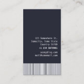 Klassisches Geschäft Visitenkarte (Rückseite)