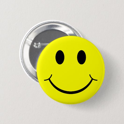 Klassisches Gesicht Button (Vorne & Hinten)