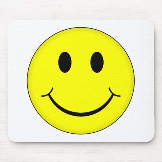 Klassisches Gesicht Mousepad (Vorne)