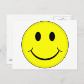 Klassisches Gesicht Postkarte (Vorne/Hinten)