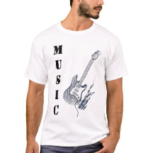 Klassisches Gitarren-T-Shirt für Musikliebhaber –