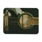 klassisches Gitarrengeschenk für Papa Magnet (Horizontal)