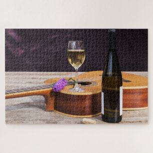 klassisches Gitarrenpuzzle Puzzle