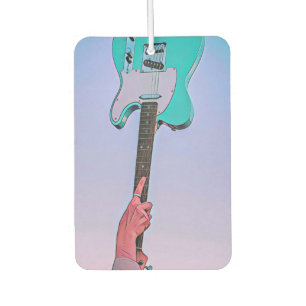 Klassisches Gitarrenwerk Autolufterfrischer