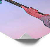 Klassisches Gitarrenwerk Poster (Ecke)