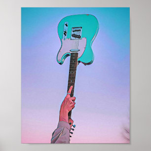 Klassisches Gitarrenwerk Poster